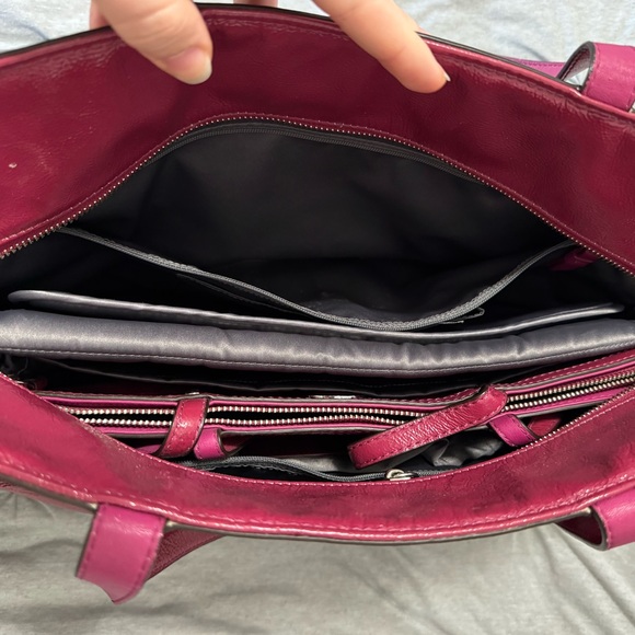 Coach Pink Leather Women's Bag - Picture 2 of 12